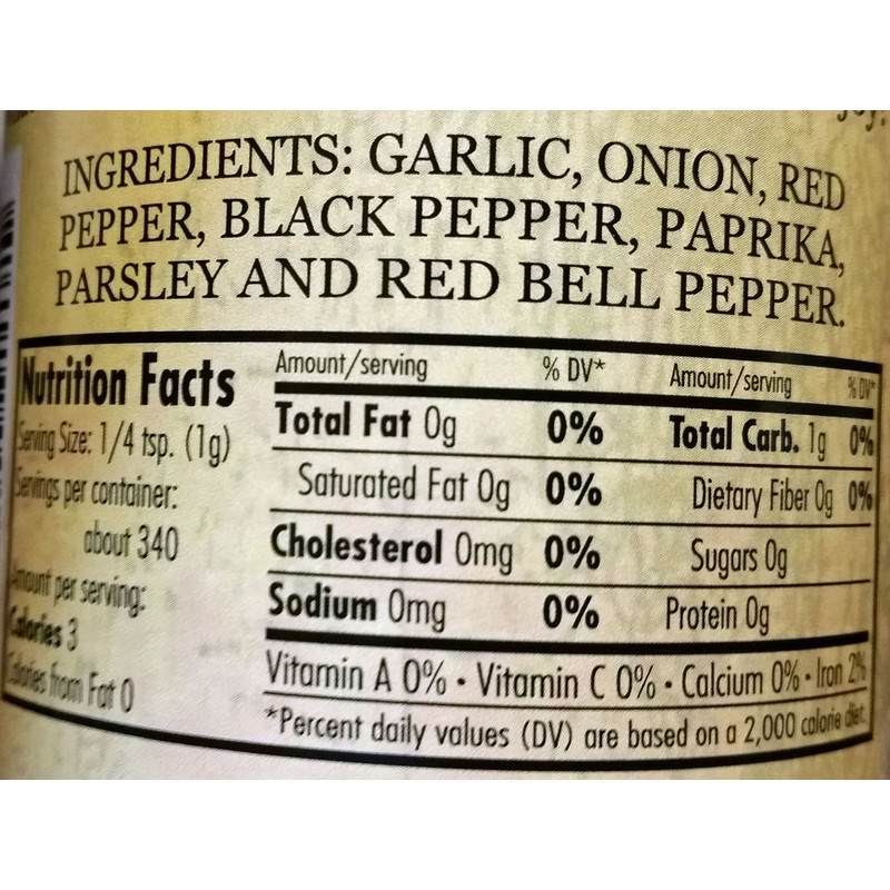 Benoits Best Spicy Salt-Free Seasoning 12 oz