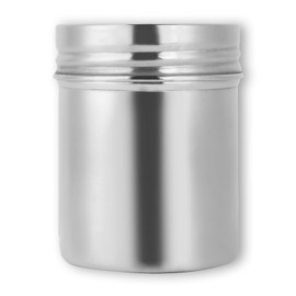 QANYEGN Food Storage Jar, Stainless Steel Sealed Storage Jar, Airtight Kitchen Food Storage Container, Portable Coffee Grounds Container for Beans (Small size)