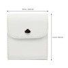 KOMBIUDA Photo Pouch for Square Instant Camera Durable PU Leather