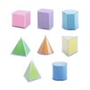 Fonowx 8 Pieces 3D Shapes Geometry Learning Toys Math Toys