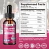 Creatine HCL Liquid Drops for Men & Women, Creatine Hydrochloride