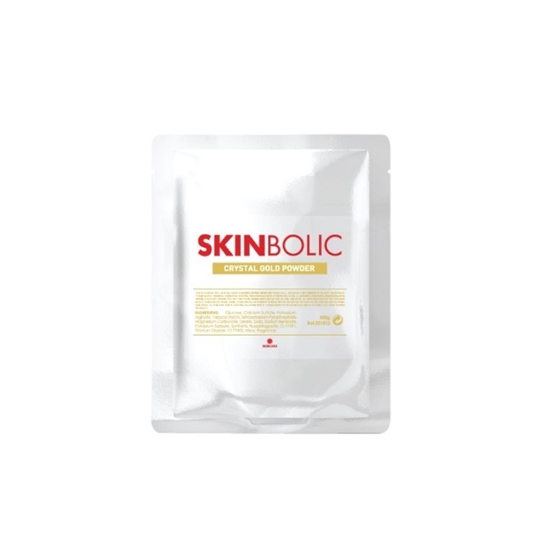 Skinbolic Crystal Gold Powder Mask 500g + Pack Tool Sample