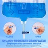 DOKIBI Catheter Bags, 2000ml Urine Bags for Men, Urinary Drainage