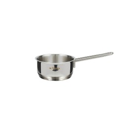 Tognana Vanitosa, Casseruola da 14 cm con 1 Manico, Acciaio Inossidabile, Argento