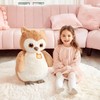 IKASA Giant Owl Stuffed Animal Plush Toy,23" Large Cute Jumbo