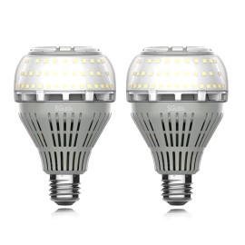 Sansi 2 Pack 22W=200W LED Light Bulb 4000lm 5000K Clear White For Home Lighting SANSI