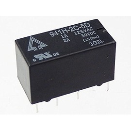5V Small Relay Contact Capacity 2A 2 Circuit C Contact 941H-2C5D