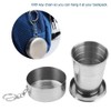 Stainless Steel Drinking Cup, Foldable Stainless Steel Travel Cup, Folding