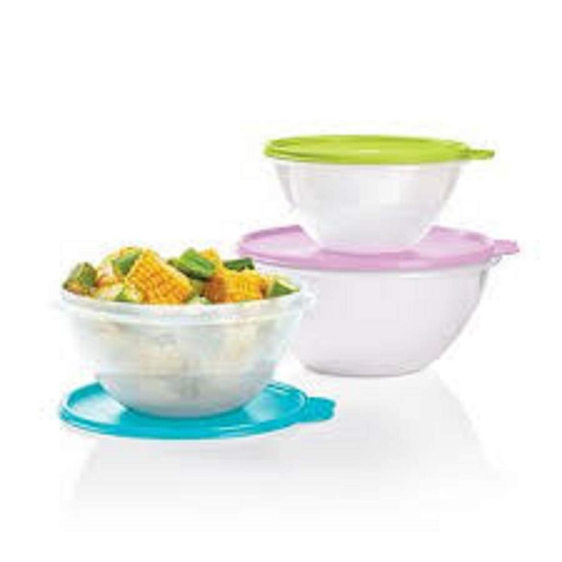 Tupperware Exclusive Wonderlier Bowls Set of 3