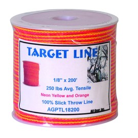 Weaver Arborist Target Throw Line Orange/Yellow, 3.175mm