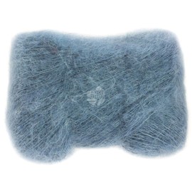 LANA GROSSA Setasuri Fine Lace Yarn Made of Suri Alpaca Fibres with Silk, Hand Knitting Yarn Made of 69% Alpaca (Suri) and 31% Silk, 25 g Wool for Knitting and Crocheting, 212 m Yarn