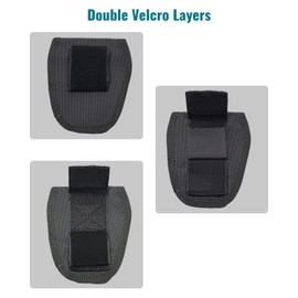 VASSRO Handcuff Holster Hand Cuff Pouch fit Chain/Hinged Standard Cuffs Holder Case Sheath for use with Duty Belts, MOLLE Vests, and by Law Enforcement, Police, Sheriffs, Security Officers