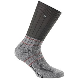 Rohner Fibre High Tech Trekking Socks charcoal Size:39-41