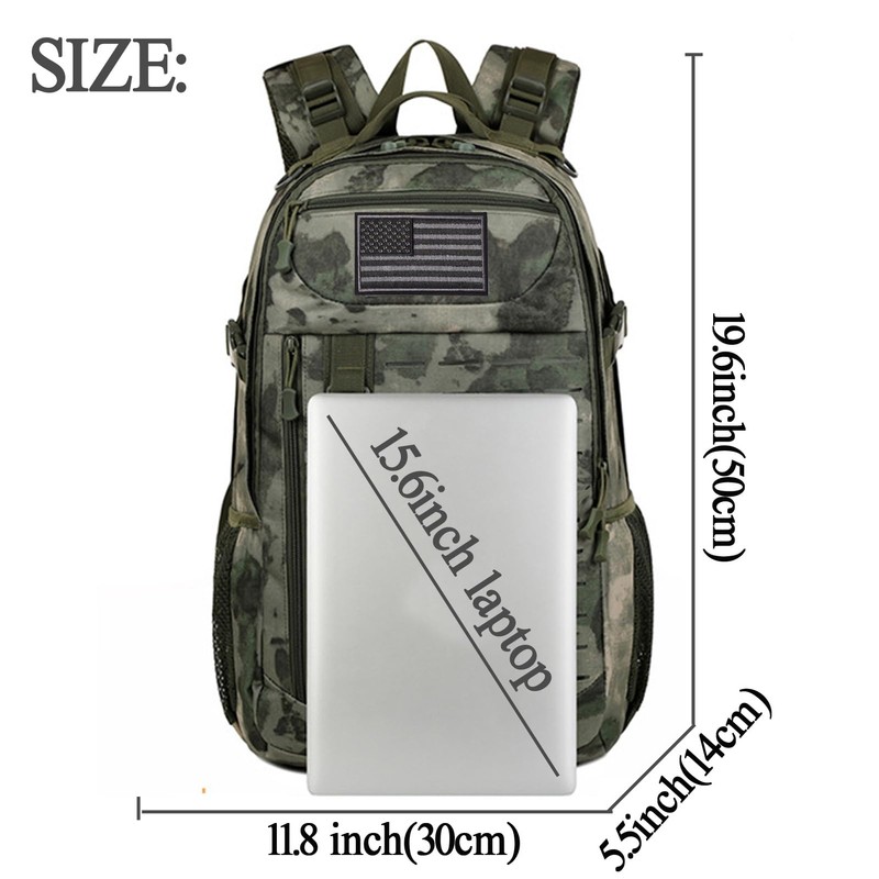 Ydmpro Tactical Backpack, 30L Military Daypack Molle Army 3 Day