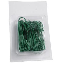 150 Green Assorted Sizes Plastic Bauble Hooks Christmas Tree Decoration