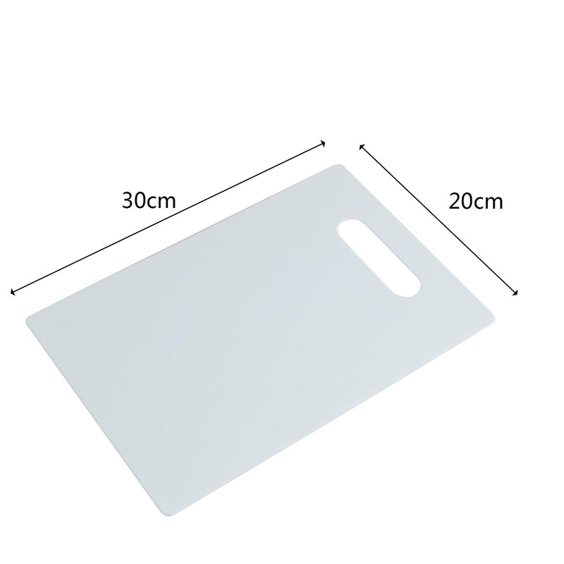 Dynko 6-Pack Chopping Board Mats, Plastic Kitchen Cutting Boards, White