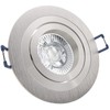 trendlights24 Noble Decken Recessed Spotlights LED 230 V Aluminium Silver