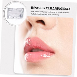 Mascarilla Labial de Gel Hidratante y Exfoliante para Labios, 25 Piezas, Fibras Vegetales, Portátil Cuidado en Casa y Viajes
