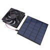 5W Solar Panel Fan Eco Friendly Low Noise Compact Portable