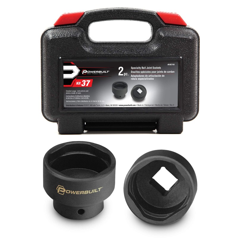 Alltrade Powerbuilt Specialty Ball Joint Sockets, Remove and Install Ball