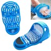 RANASONS Shower Exfoliating Feet Foot Massager Spa Scrubber Washer Cleaner