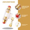 4-8 Gauge AWG in-line Fuse Holder with 60A AGU Fuses