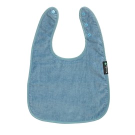 Mum 2 Mum Plus Adult/Special Needs Back Opening Feeding Apron in Denim Blue
