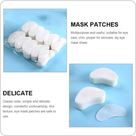 1000 Piezas Desechables para Cuidado de Ojos Hidratantes y Suaves Faciales para DIY Uso Seguro y Multifuncional para Piel Sensible