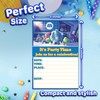 NATURAL BEHAVIOUR 20x Monsters inc Birthday Invitations and Envelopes –