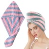 Fast Dry Microfibre Hair Towel, MH MOIHSING Hair Towel Wrap