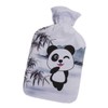 1 x wunderschöne große Wärmflasche, Panda, Volumen ca. 1,7 l