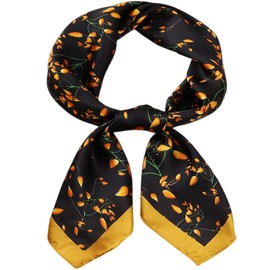FAIRYGATE Women's Silk Feel Scarf Neck Scarf Women Silk Scarf Silk Scarf Bandanas Handkerchief Neck Wrist, 26021