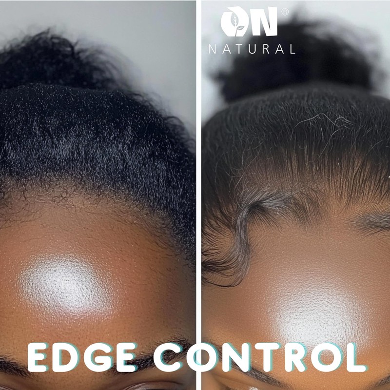 On Natural Edge Control Extreme Hold-Jamaican Black Castor Oil and