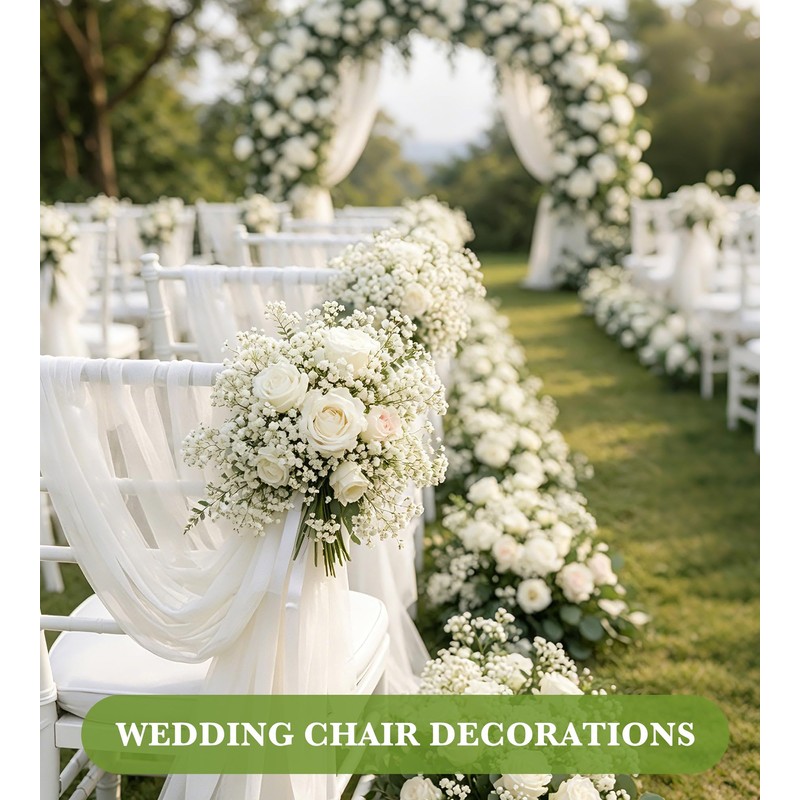 40 Pcs Babys Breath Artificial Flowers-Baby Breath Flowers Artificial Bulk