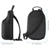 ProCase Hat Travel Hard Case, Hat Carrier Storage Bag for