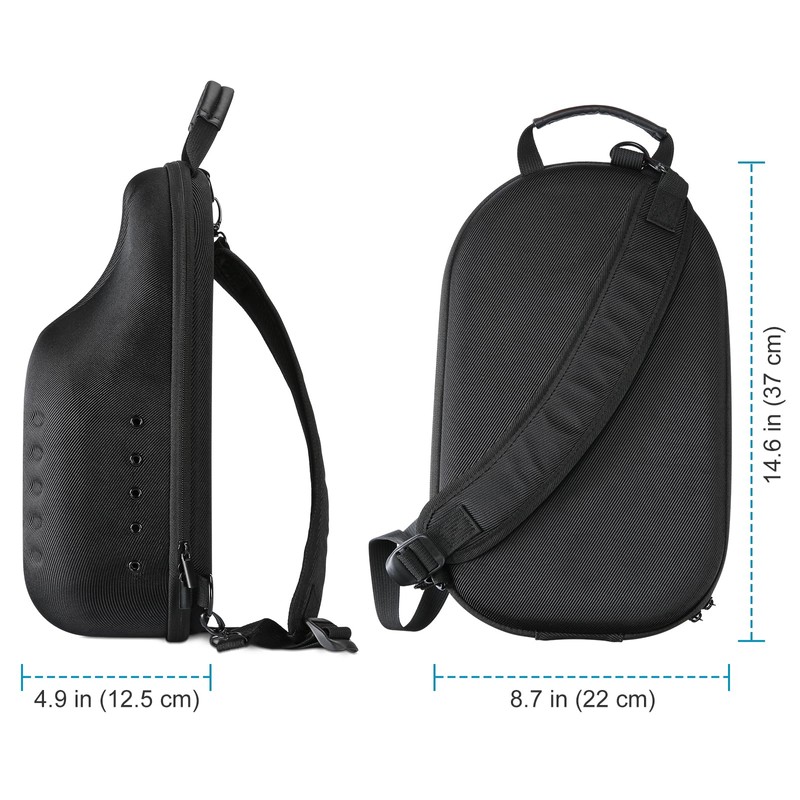 ProCase Hat Travel Hard Case, Hat Carrier Storage Bag for