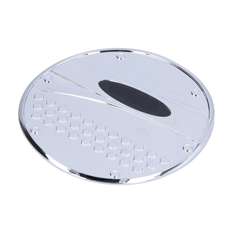 Fuel Tank Cover Trim Gas Cap Lid Chrome Decoration Replacement