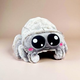 Spider Plush Stuffed Animal Toy, Cute Jumping Spider Plush Toy, Kids Room Decoration