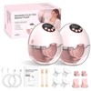 2Pack Hands Free Breast Pump - Wearable Breast Pumps with
