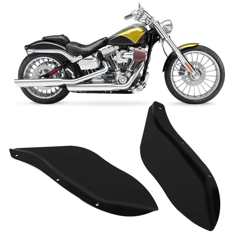 Side Wing Windshield Left Right Air Deflector Fairing for CVO
