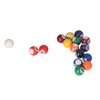 25mm Mini Billiard Ball Complete 16 Balls Set American Style