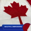 FLAGPARK Canadian Flag 12x18 inch Embroidered Canada Boat Flags, CA
