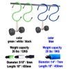 CozyLivn Flexible Hooks for Cane Holders, Wallet Hangers, and Ties