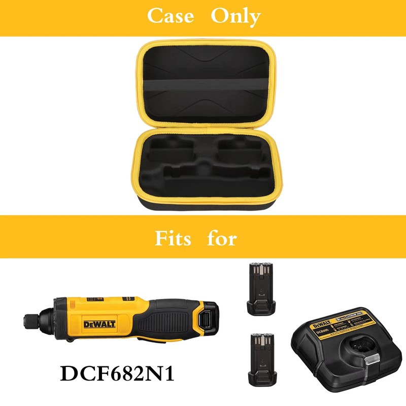 Mchoi Hard Portable Case Fits for DEWALT DCF682N1 8V MAX