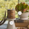 Luminara Real Birch Bark Wrapped Flameless LED Candle, 3.5" x