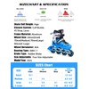 METROLLER Inline Skates for Girls and Boys, Women, Men 4