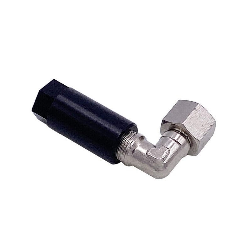 Fuel Rail Pressure Gauge Adapter Tool Compatible with GM Fuel