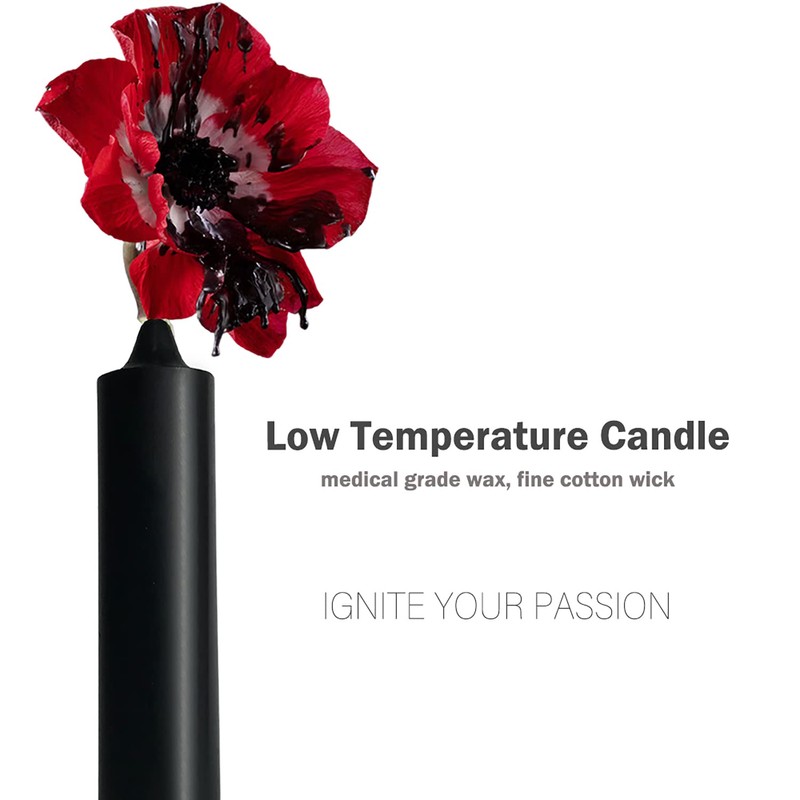 WEIHAI Low Temperature Candles, Wax Play Candles, Romantic Dripping Candle