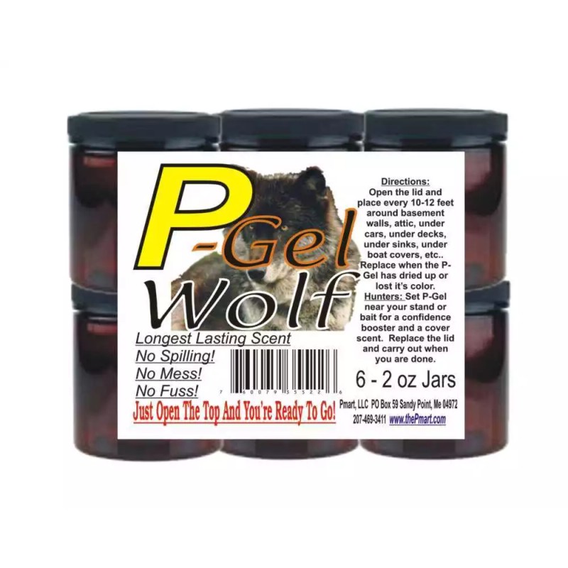 Pmart Wolf Urine P-Gel 6 pack