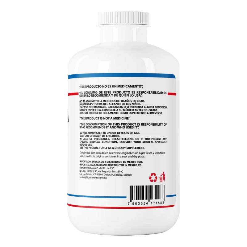 Hero Sport Creatina Creapure 500 Capsulas. 100% Pura